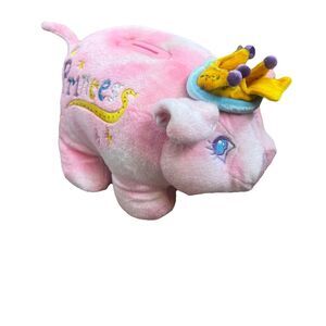 Dan Dee Piggy Bank Pink Princess Plush Stopper Collectors Choice